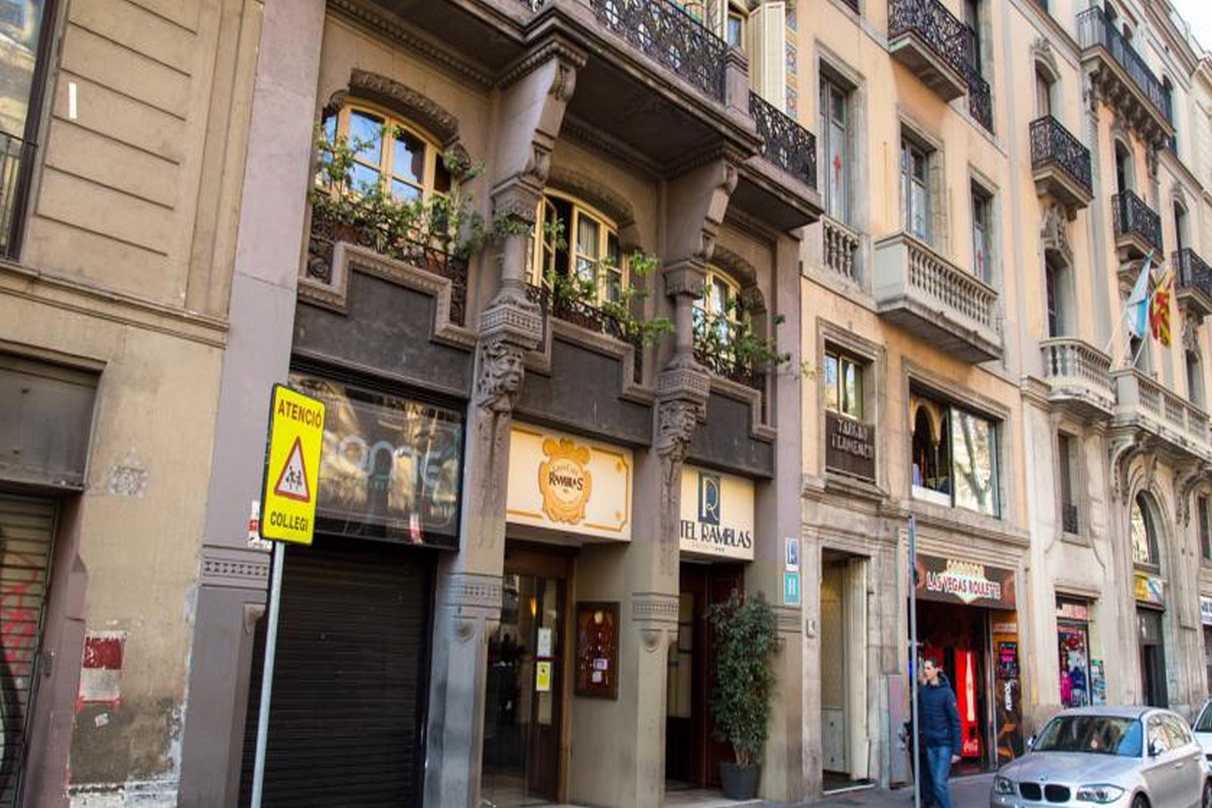 Ramblas Hotel Barcelona Luaran gambar