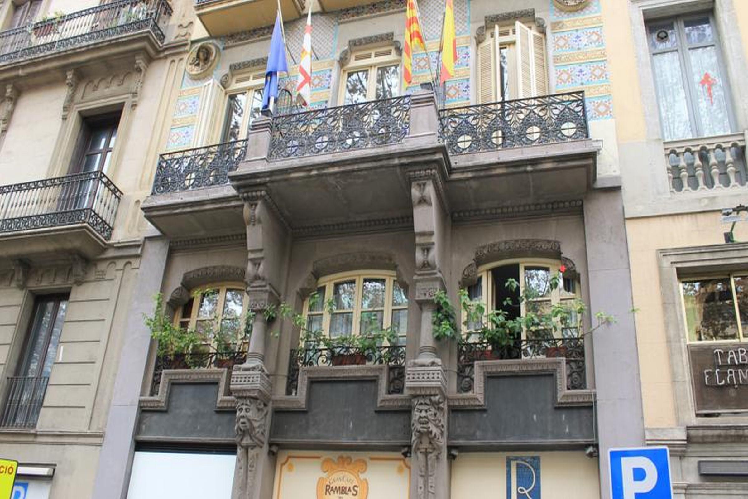 Ramblas Hotel Barcelona Luaran gambar