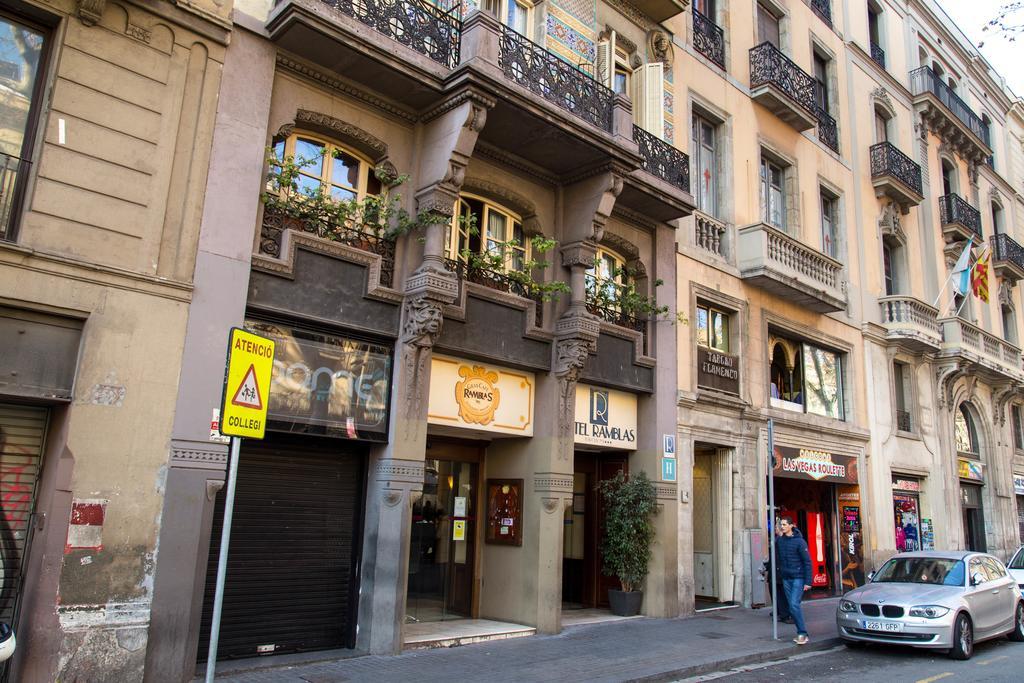 Ramblas Hotel Barcelona Luaran gambar